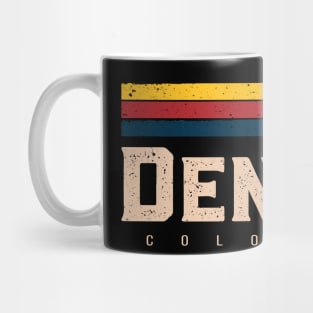 Denver Colorado Basketball - Vintage B-ball Denver Mug